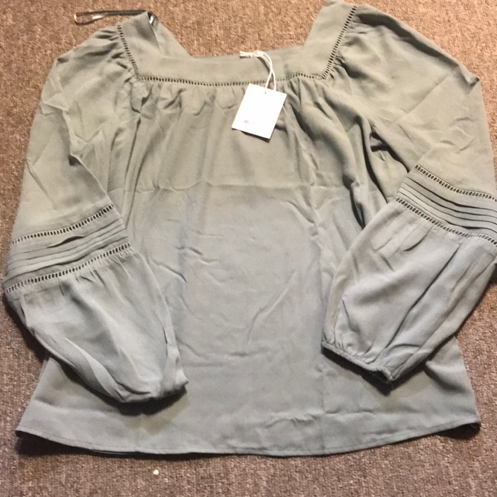 Light green blouse brand new